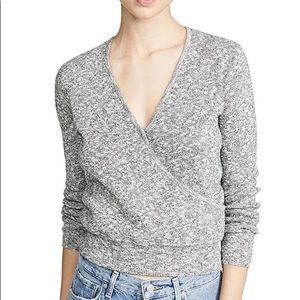 Madewell wrap sweater